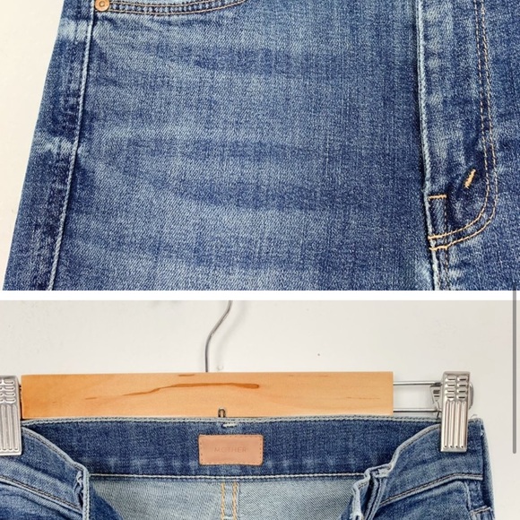 MOTHER The Vamp Fray Jeans in Crazy Like A Fox Size 24 - Picture 3 of 5